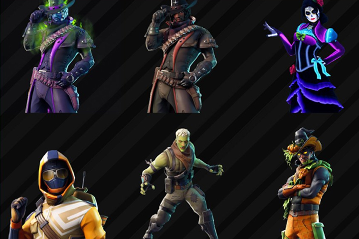 Fortnite : Nouveaux skins au patch 6.20, mercredi 24 octobre